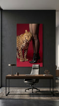 Wild Elegance — Leopard Luxury Wall Art