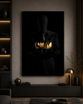 The Golden Crown — Black & Gold Wall Art