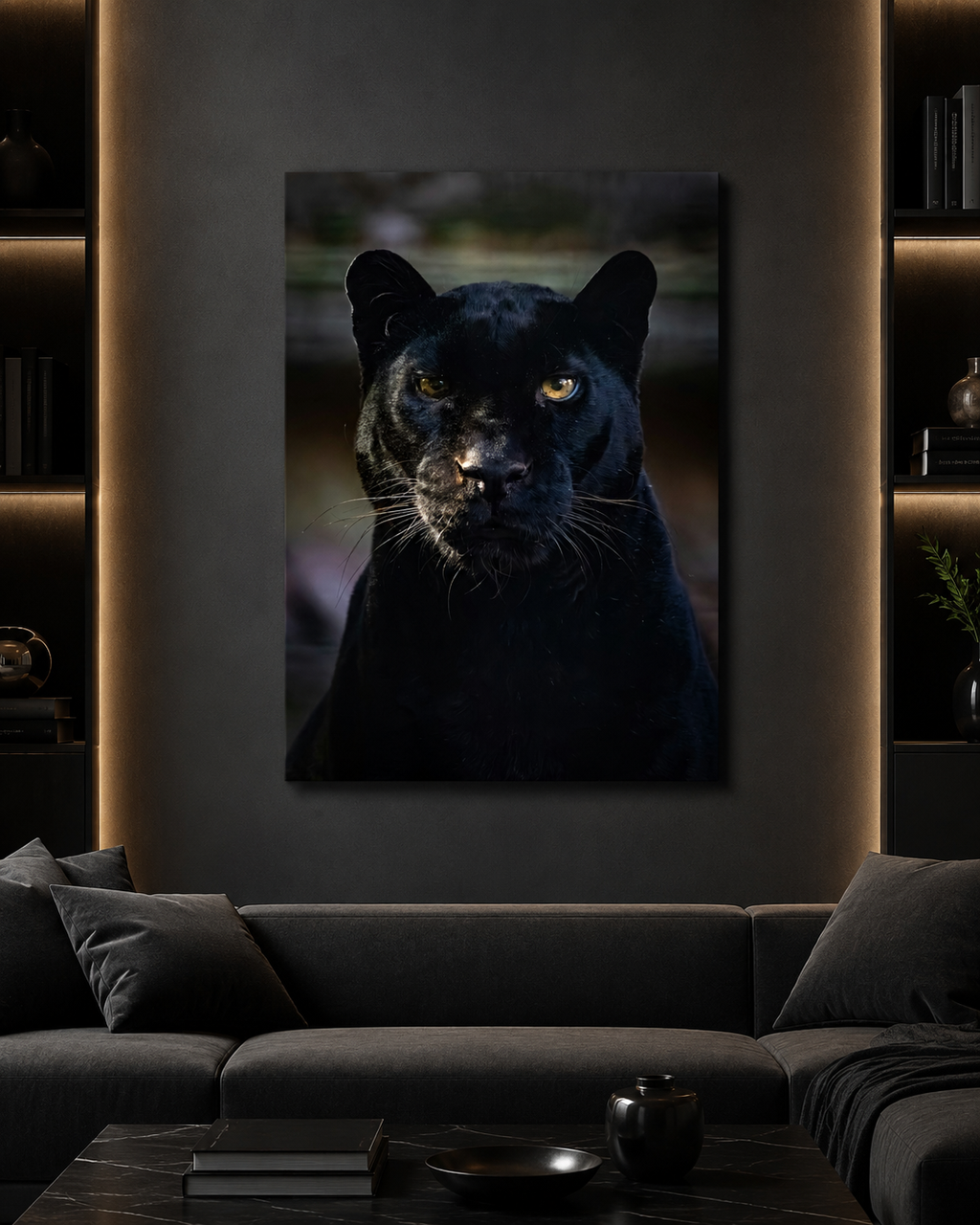 Black Panther — Luxury Wildlife Wall Art