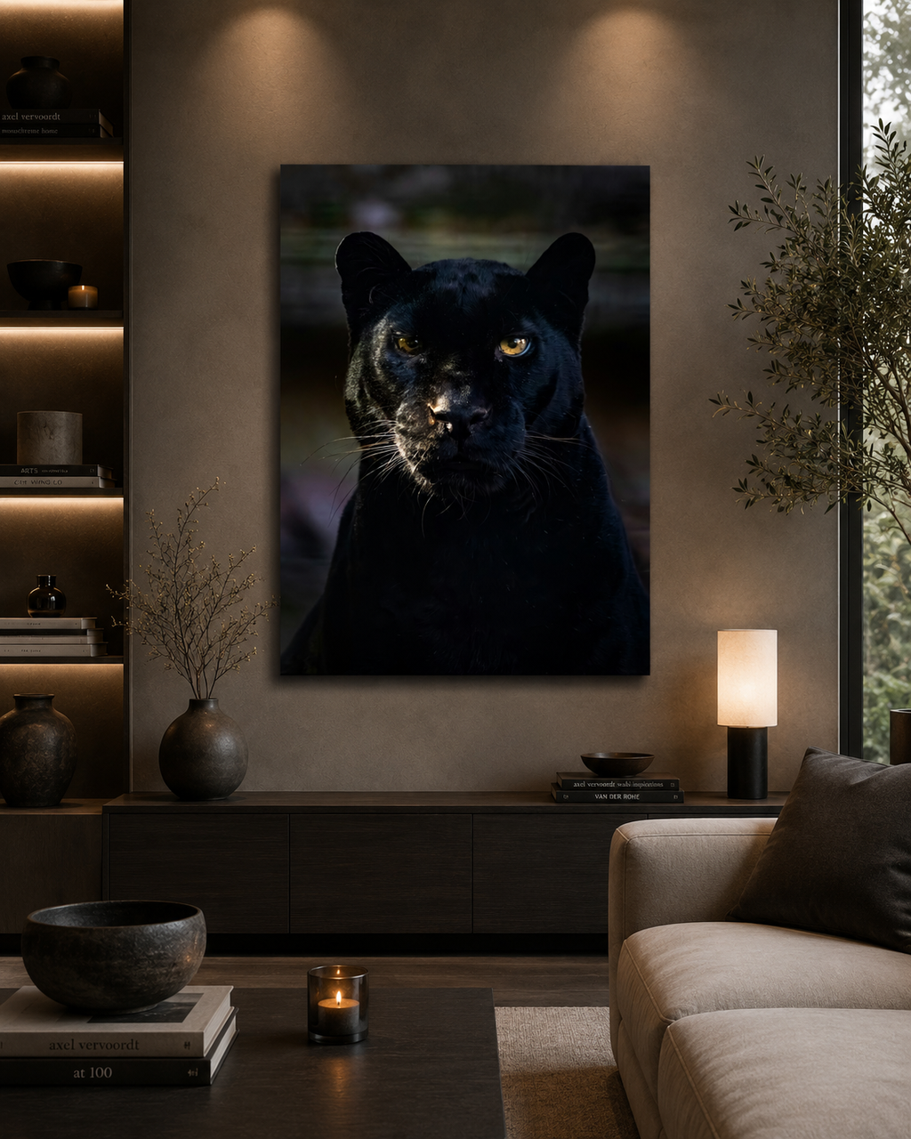 Black Panther — Luxury Wildlife Wall Art