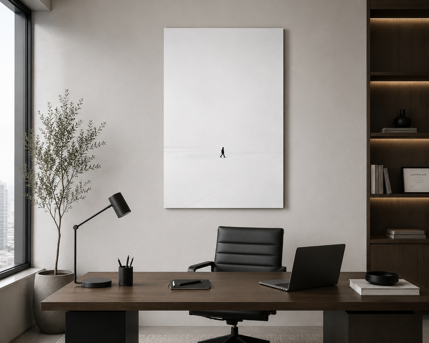 Silent Journey — Minimalist Wall Art
