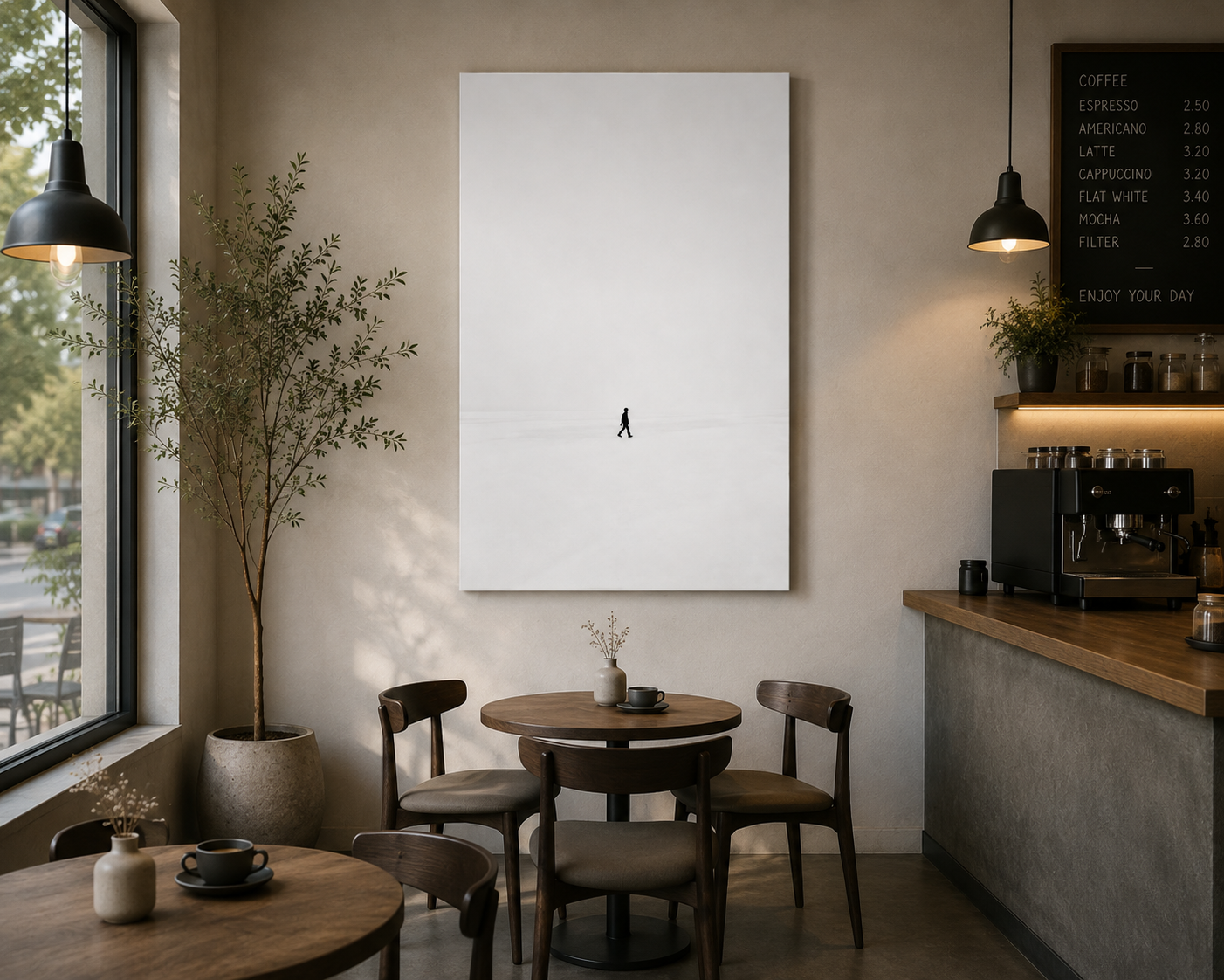Silent Journey — Minimalist Wall Art