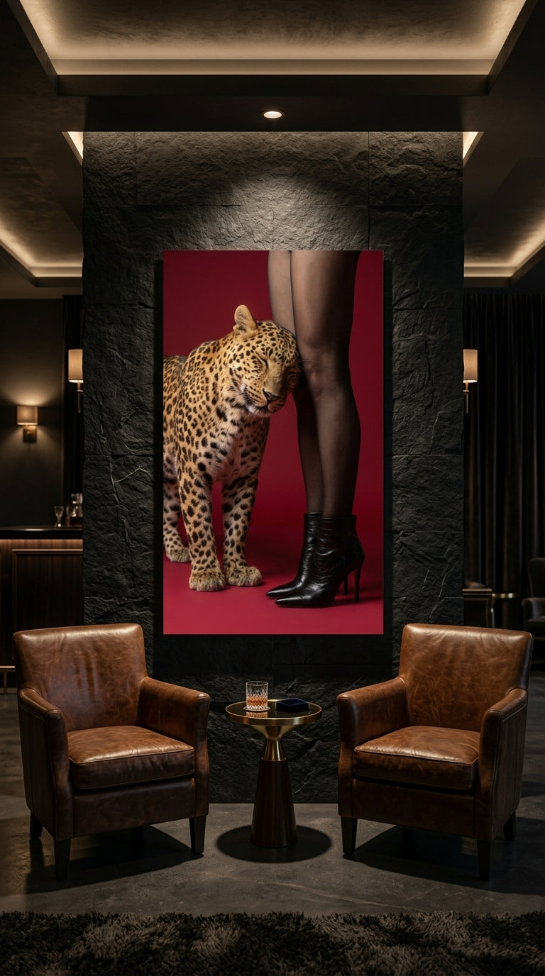 Wild Elegance — Leopard Luxury Wall Art